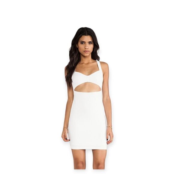 Nookie Miss Monroe Bodycon mini dress White‎ - Picture 1 of 13